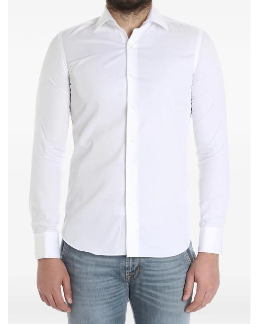 Emanuel Ungaro White Buttoned Shirt for men