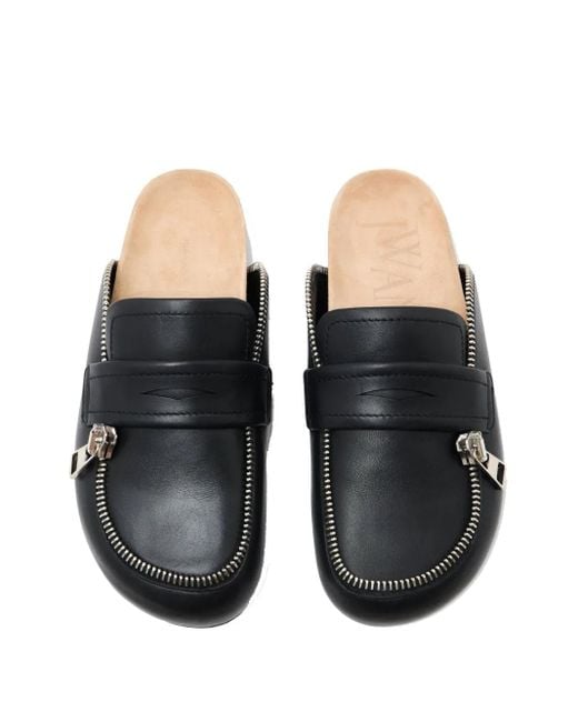 J.W. Anderson Black Klassische Mules