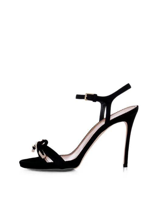 DSquared² Black Babe Wire Suede Sandals