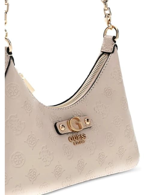 Guess White Dita Shoulder Bag
