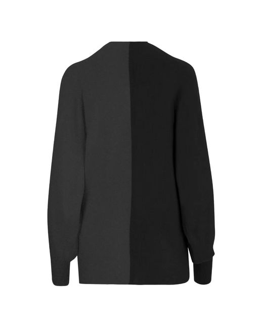 Jacquemus Black Two-Tone Buttoned Sweater
