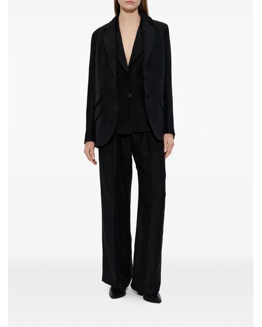 Paul Smith Black Buttoned Sleeveless Jacket