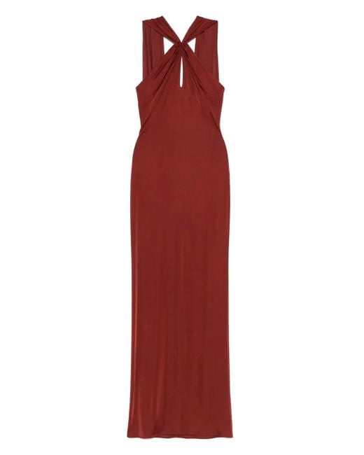 The New Arrivals Ilkyaz Ozel Maia マキシドレス Red