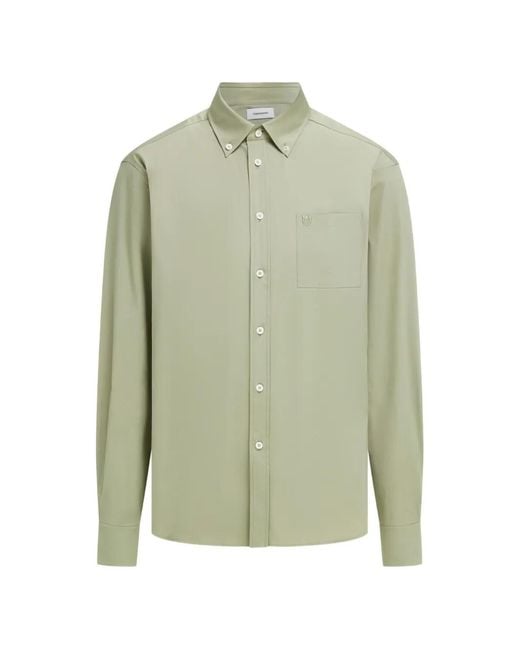 Ferragamo Button-Down Overhemd in het Green voor heren