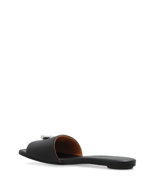 McQueen Black Sandals