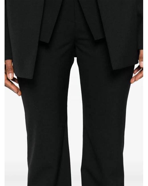 Nanushka Black Irida Trousers