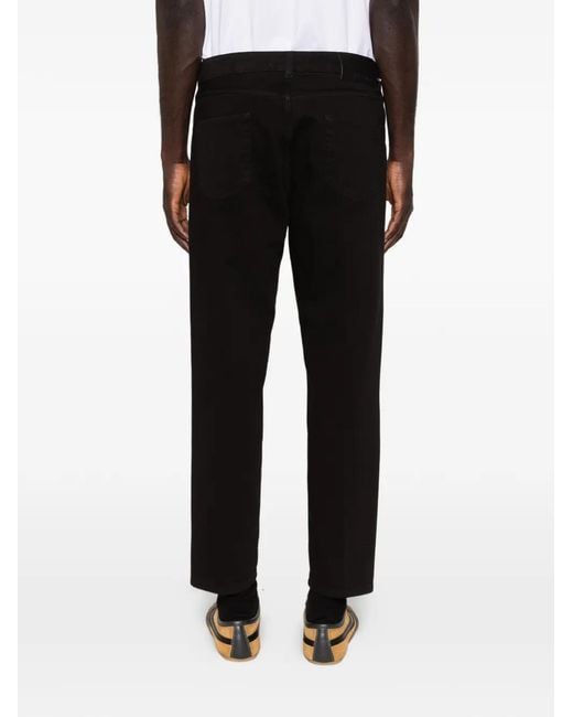 BE ABLE Black Leonardo Belt-Loop Jeans for men