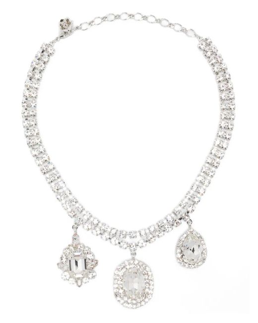 Magda Butrym ビジューネックレス White