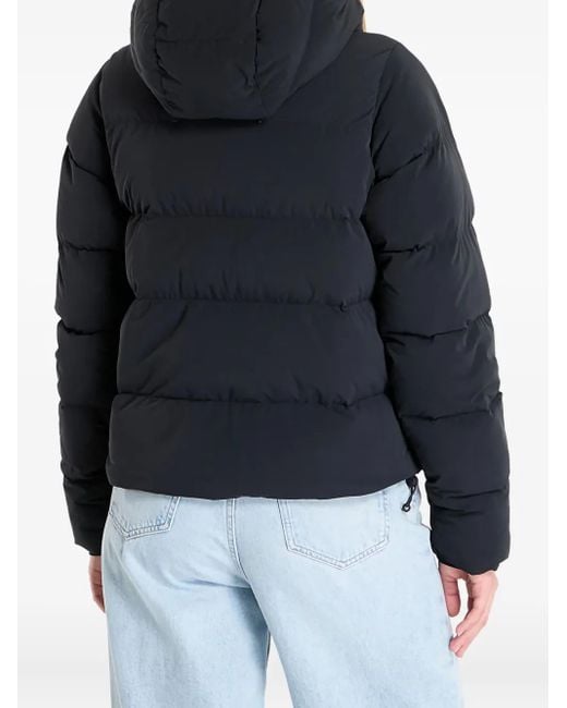 Columbia Blue Logo-Print Padded Jacket