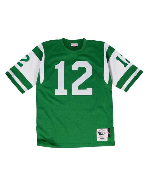 Mitchell & Ness Green "Nfl Ny Jets 68 Joe Namath" Authentic Jersey for men