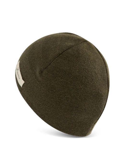 Jacquemus Green Logo Beanie Hat