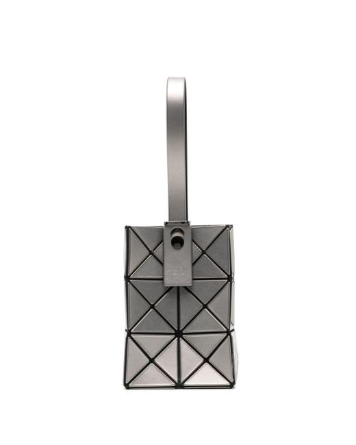 Bao Bao Issey Miyake White Lucent Geometric-panel Mini Bag