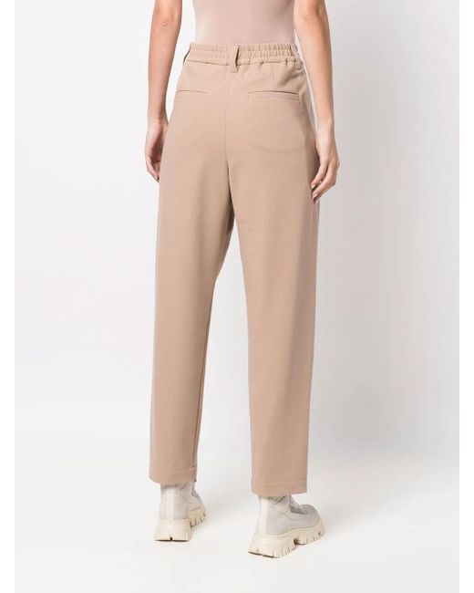 Brunello Cucinelli Straight Broek in het Natural