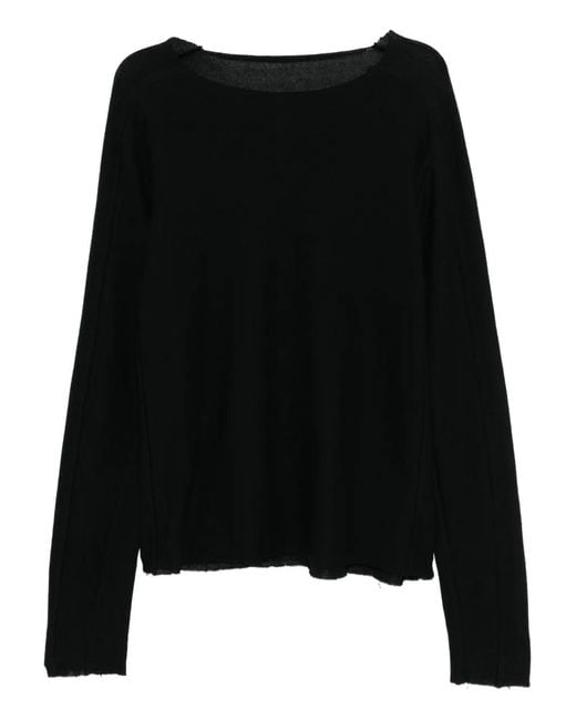 Ma+ Black Serialized Loose Fit T-Shirt for men