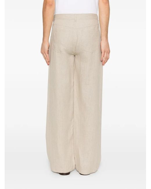 Séfr White Pantalon Arno À Coupe Ample for men
