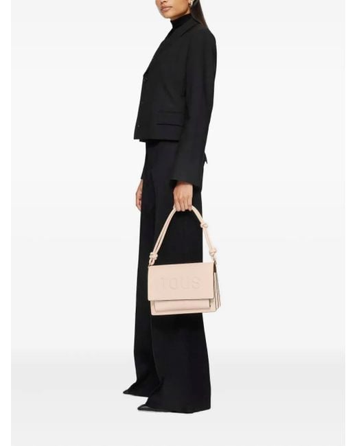 Tous Knotted-handle Cross-body Bag White
