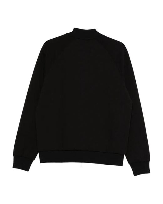 Karl Lagerfeld Black Monogram-Pattern Sweatshirt for men