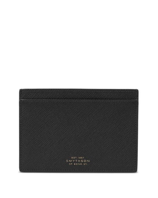 Custodia Passaporto Panama di Smythson in Black