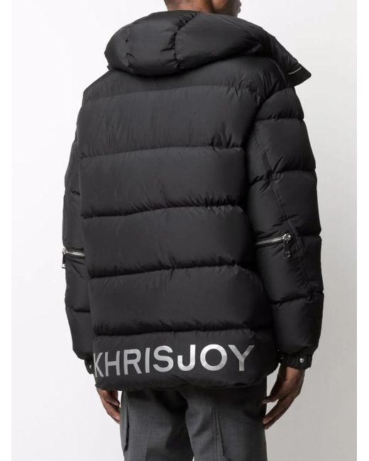 Khrisjoy Parka Met Logo in het Black voor heren