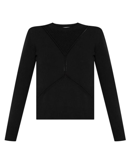 Jil Sander Wollen Trui in het Black