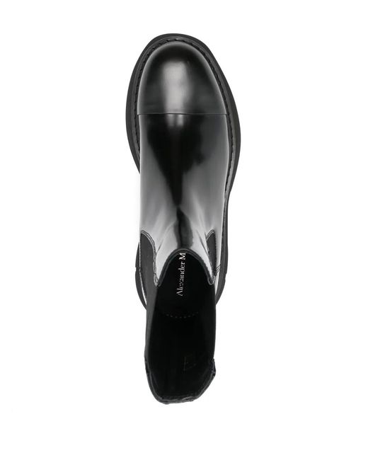 Bottines Chelsea Tread Alexander McQueen pour homme en coloris Black