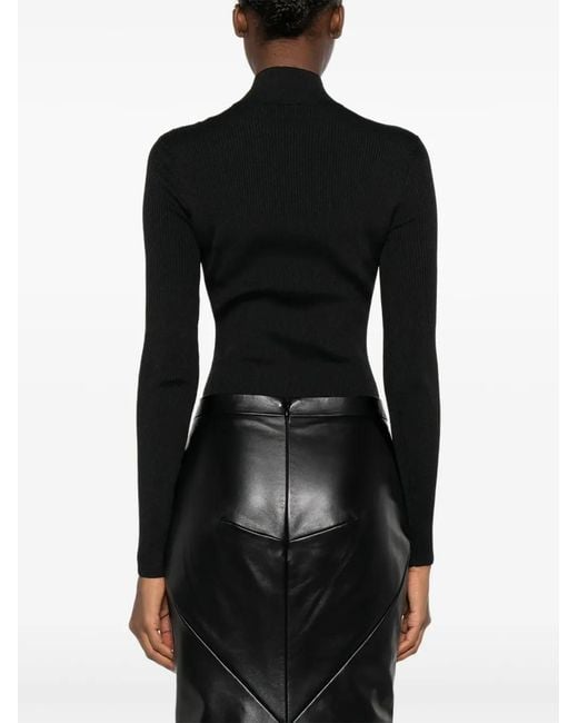 Givenchy Black High Neck Body Clothing
