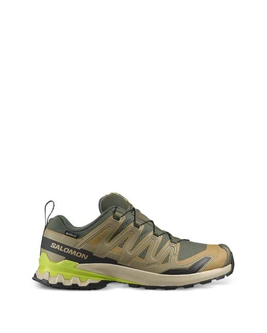 Salomon Green Xa Pro 3D V9 Lace-Up Sneakers for men