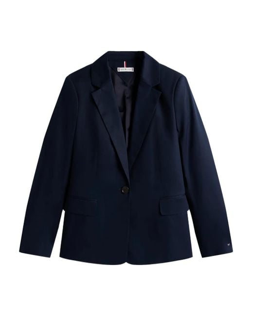Tommy Hilfiger Blue Geknöpftes Sakko