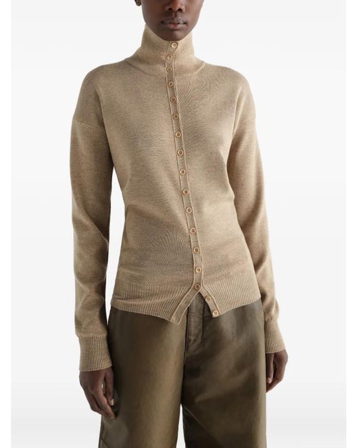 Lemaire Natural Buttoned Top