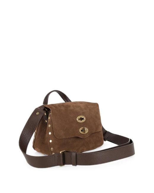 Zanellato Brown Baby Postina Jones Shoulder Bag