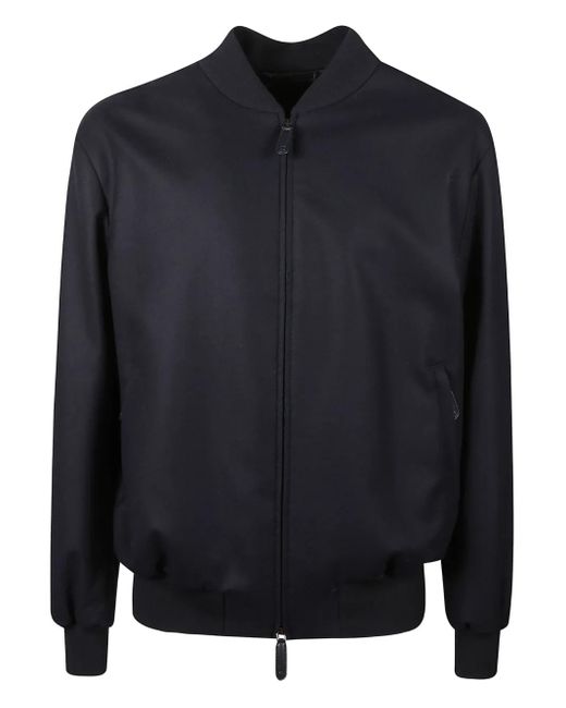 Giorgio Armani Jacke aus Filz in Blue für Herren