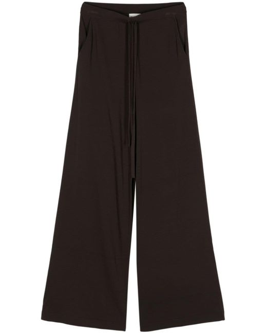 P.A.R.O.S.H. Black Roux24 Knitted Palazzo Pants