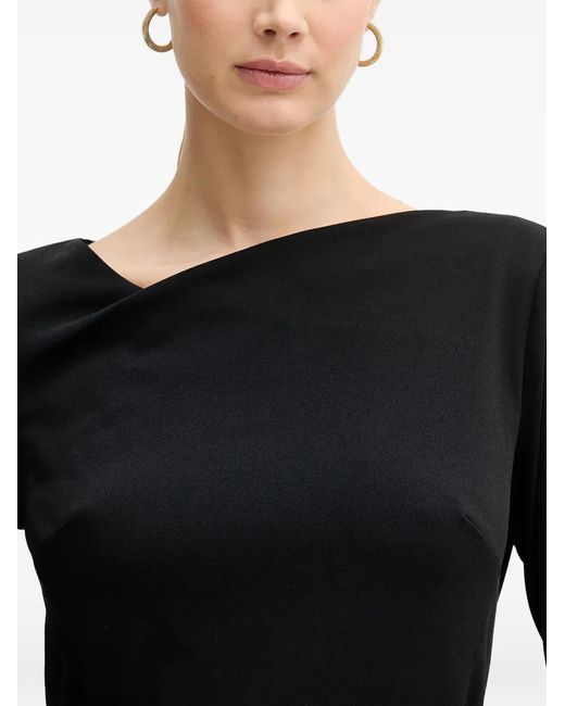 DKNY Black Belted Mini Dress