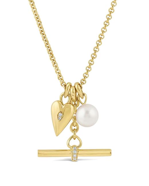 Dinny Hall Metallic My World Pearl Diamond Necklace