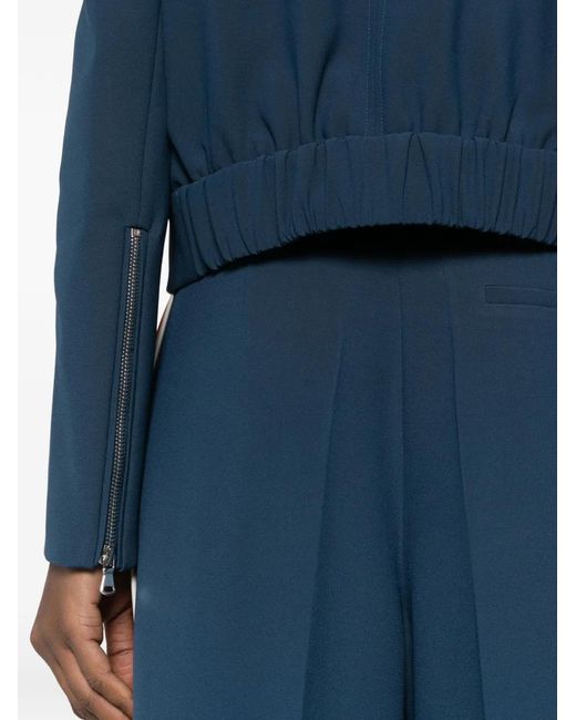 Patrizia Pepe Blue Twill Cargo Jacket