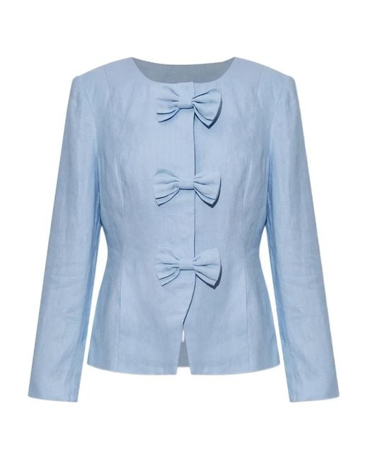 Posse Blue Harper Bow Jacket