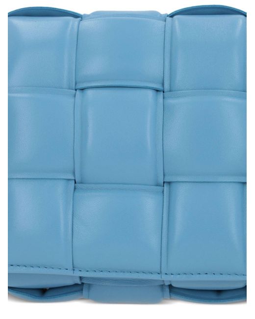 Bottega Veneta Blue Cassette Padded Crossbody Bag