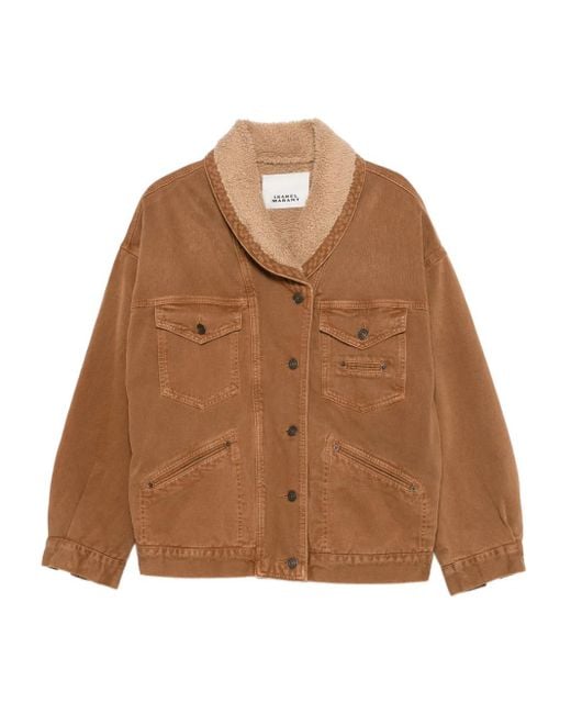 Isabel Marant Brown Pimia Denim Jacket
