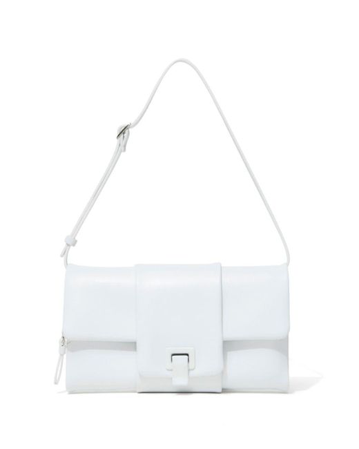 Proenza Schouler White Flip Leather Shoulder Bag