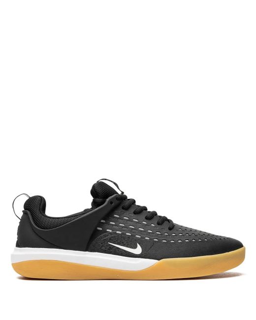 Nike Black Sb Zoom Nyjah 3 /Gum" Sneakers