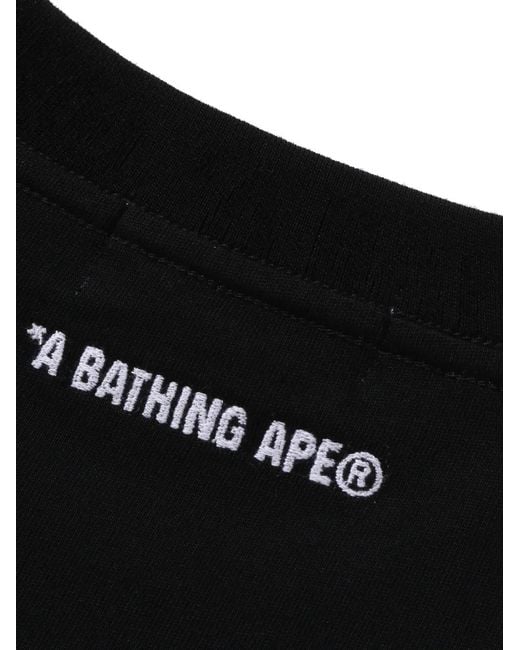 A Bathing Ape Pullover Mit Logo-Patch in Black für Herren
