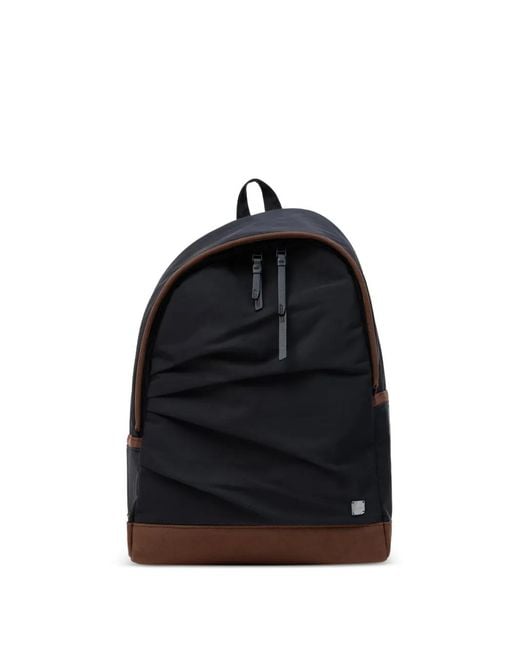 Adererror Black Panelled Backpack
