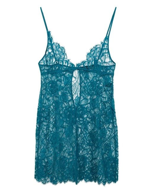 Kiki de Montparnasse Blue Coquette Nachthemd