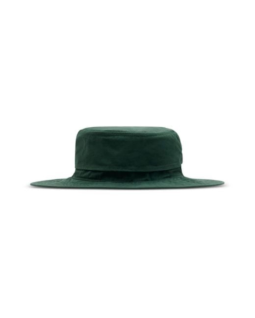 Burberry Green Logo-embroidered Cotton-blend Sun Hat for men