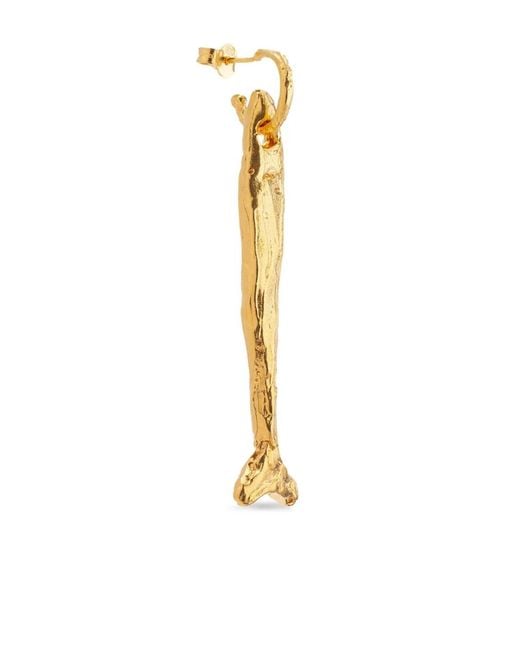 Alighieri White The Gone Fishing Earring