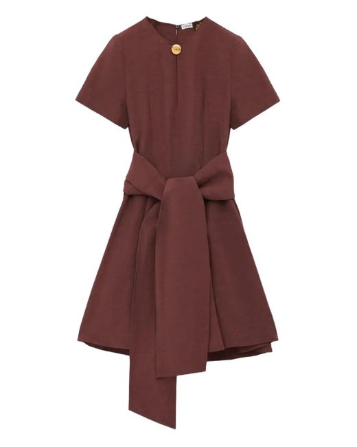 Loewe Red X Paula's Ibiza Pebble Mini Dress