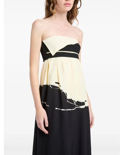 Proenza Schouler Black Ophelia Maxi Dress