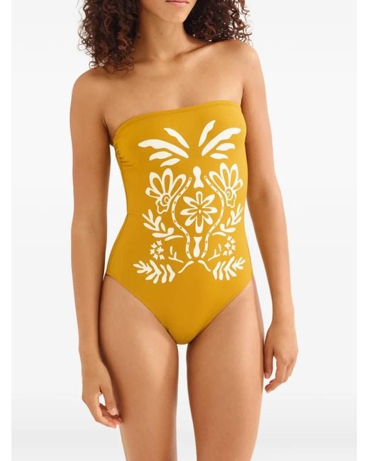Eres Yellow Maharani Swimsuit