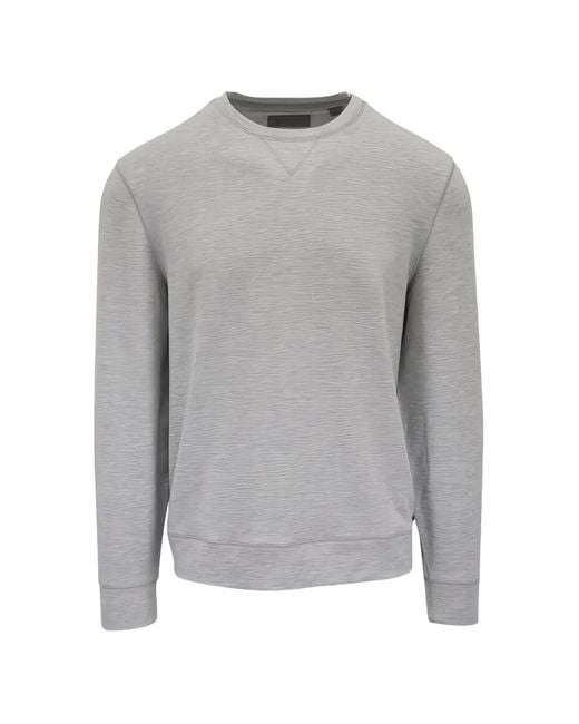 G/FORE Gray Crew Neck Sweater for men