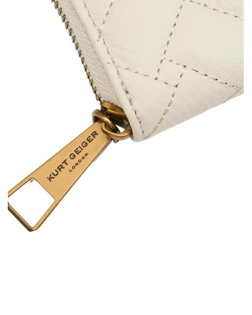 Kurt Geiger Natural Pimlico Leather Wallet